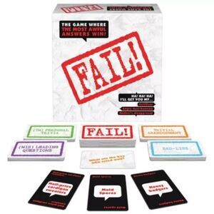 Fail! Tabletop Party Card Game - Worst Answers‎ Wins! New Sealed.